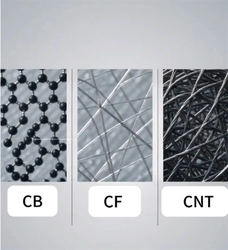 Sut i Ddewis Addasyddion Dargludol: Carbon Du yn erbyn Ffibr Carbon Vs Nanotiwbiau Carbon
